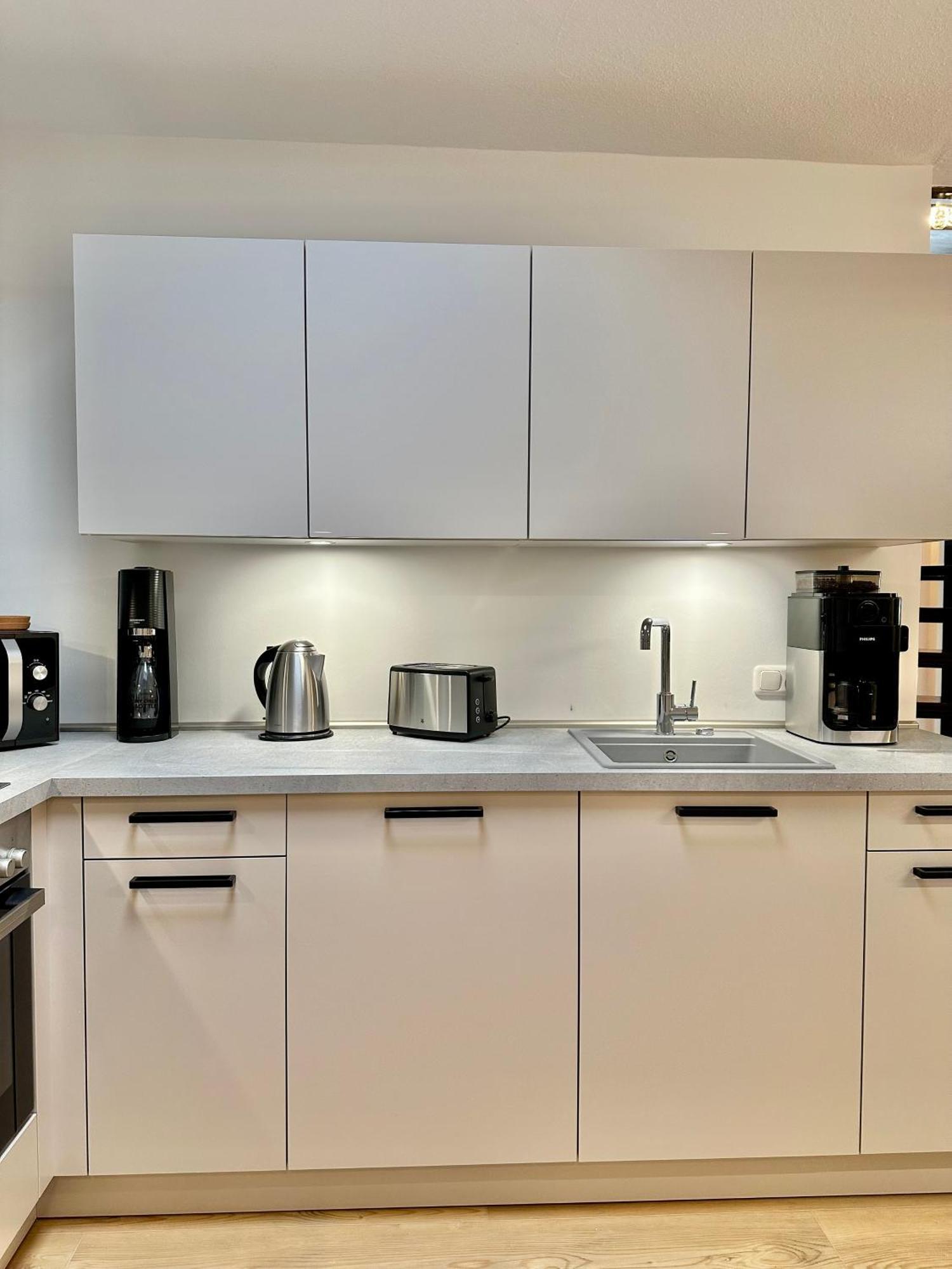 City-Apartment Mit Dachterrasse & Massagesessel In Der Fussgaengerzone K4 Olsztyn Bagian luar foto